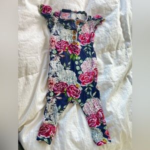 Posh Peanut Haley Ruffled Romper